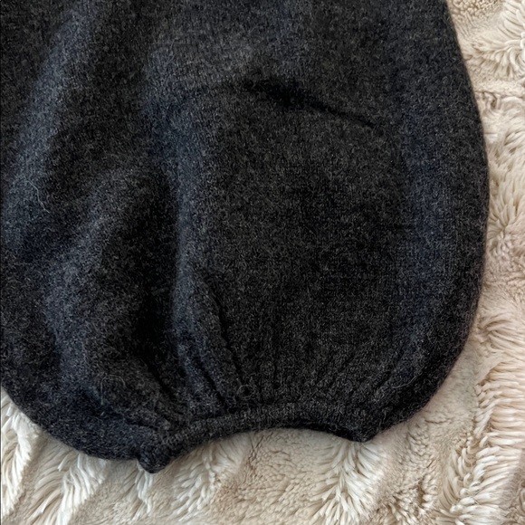 Frame Denim Charcoal Crew Neck Sweater - Picture 6 of 8